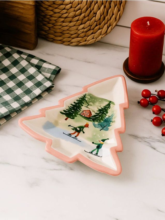 Sinsay - Tanier s vianočným motívom - pastelová ružová