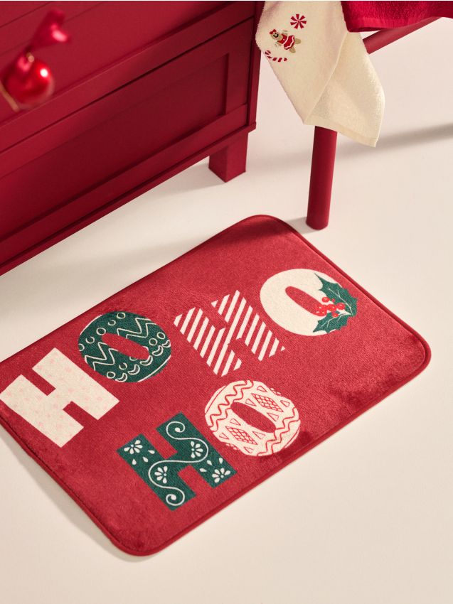 Sinsay - Kúpeľňový koberec s vianočným motívom - viacfarebná