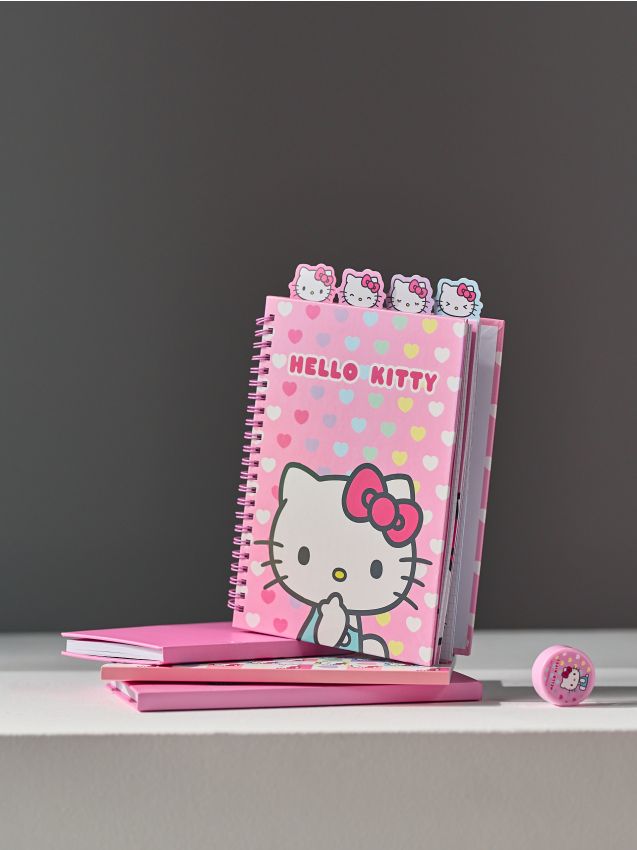 Sinsay - Caiet Hello Kitty - roz