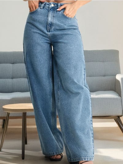 Jeansy baggy