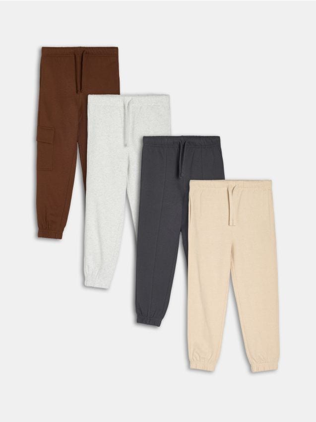 Sinsay - Pantaloni 4 pachet - maro