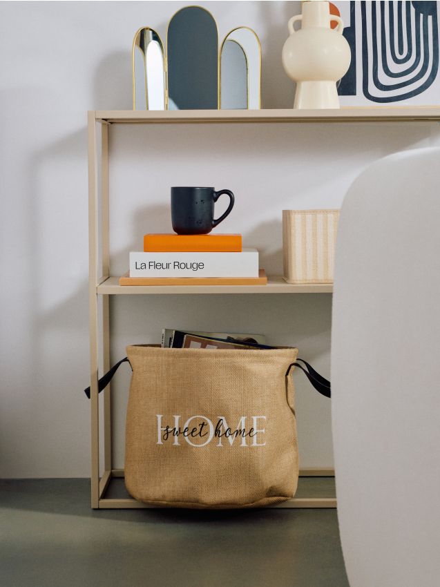 Sinsay - Košík s rúčkami - viacfarebná