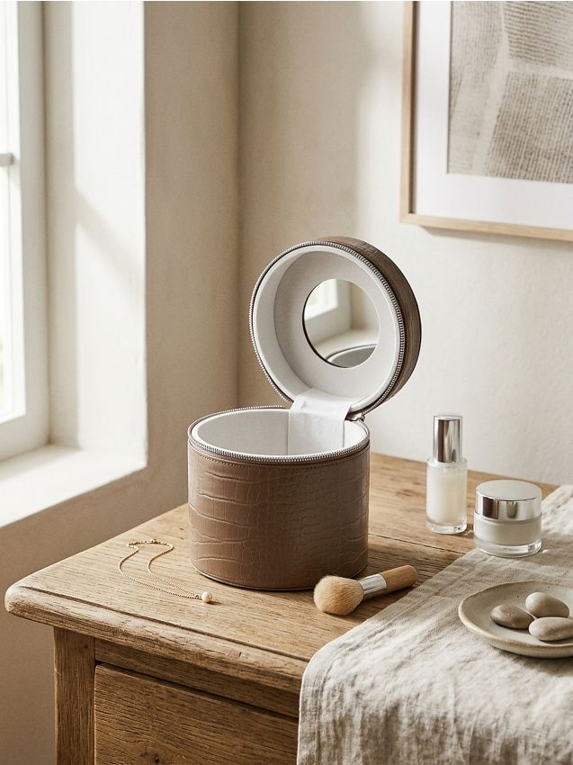 Sinsay - Cutie de depozitare cu capac - maro