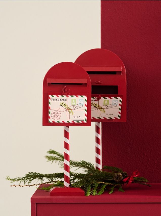 Sinsay - Schránka na listy pre Santa Clausa - červená