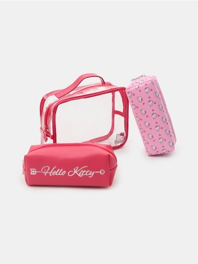 Sada 3 kosmetických tašek Hello Kitty