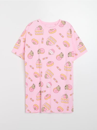 Bavlněná noční košilka Pusheen the Cat