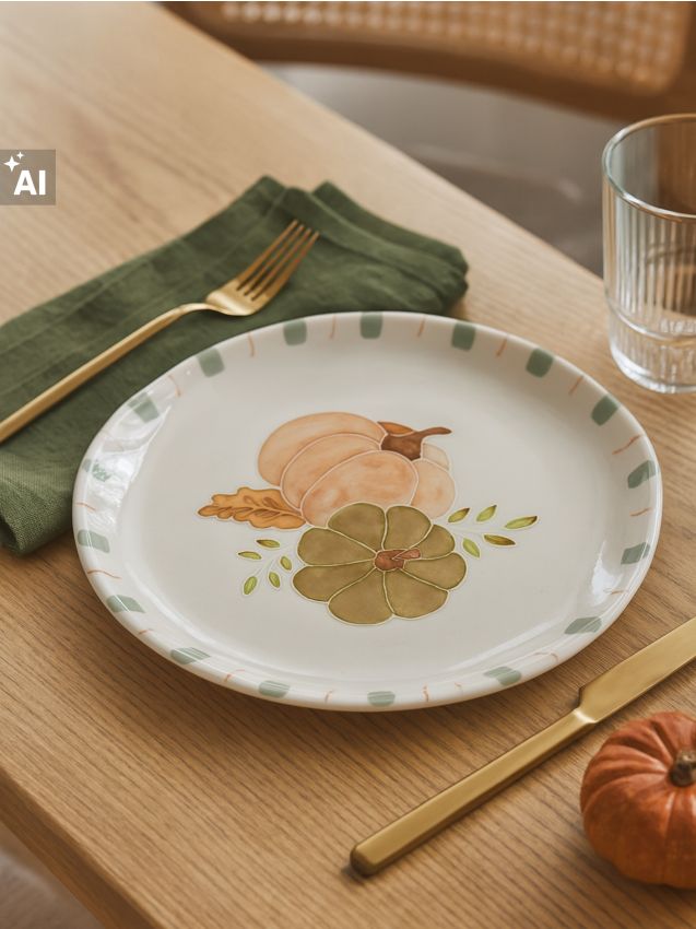 Sinsay - Farfurie din ceramică - multicolor
