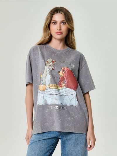 Бавовняна футболка Lady and the Tramp