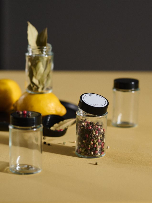 Sinsay - Recipiente pentru condimente 4 pack - clear