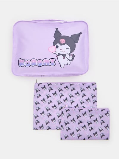 Косметички, 3 шт. Kuromi