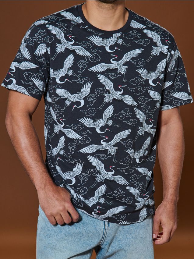 Sinsay - Tricou comfort fit - gri-neutru