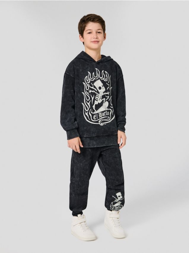 Sinsay - Joggery Simpsons - čierna