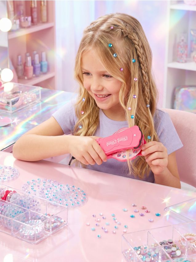 Sinsay - Mașină pentru Decorarea Părului cu Diamante - roz-aprins