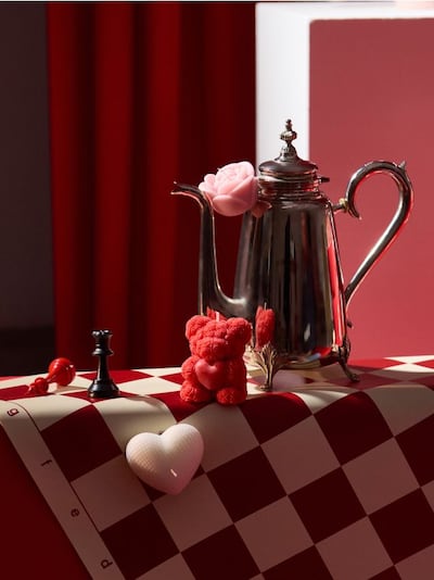 Валентинковий набір свічок