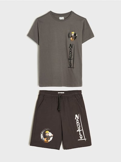 Комплект із футболки з шортами Naruto