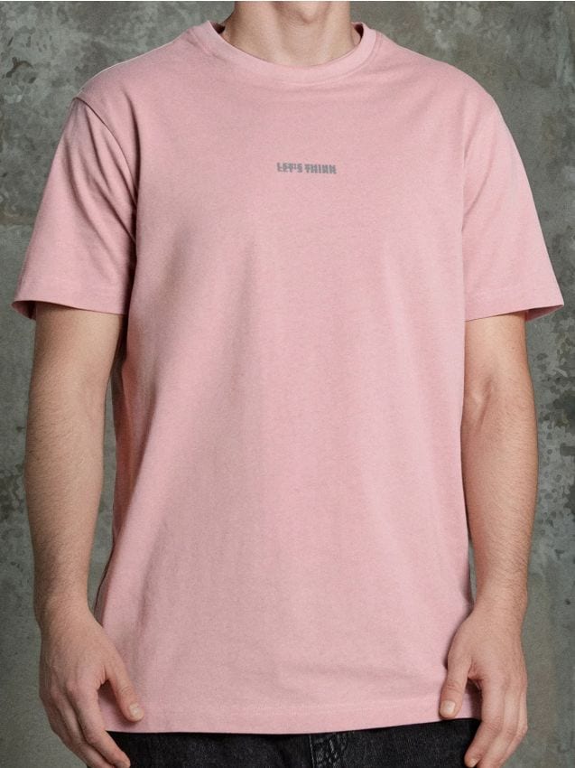 Sinsay - Tricou cu mânecă scurtă - roz-pastel