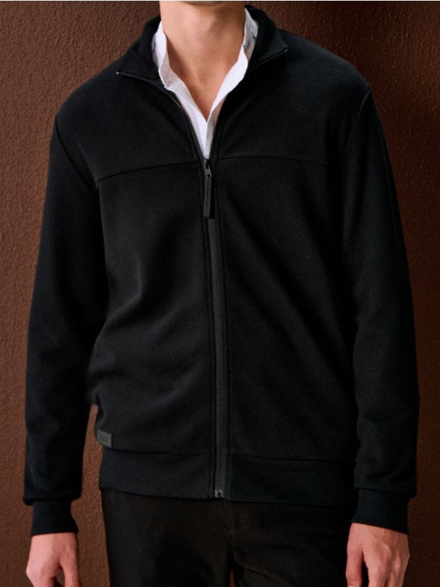 Sinsay - Bluza bomberka - czarny