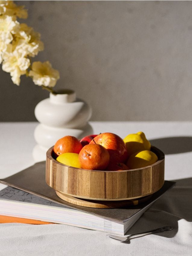 Sinsay - Bol din lemn - bej