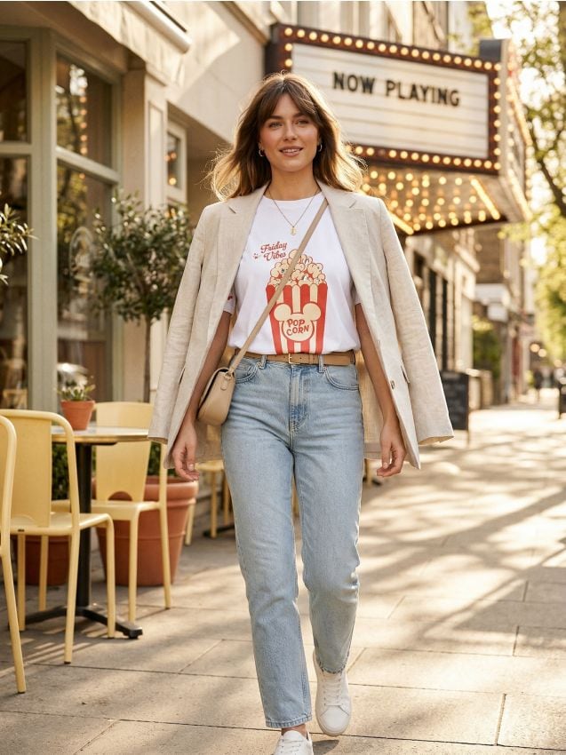 Sinsay - Tricou cu imprimeu Mickey Mouse - alb