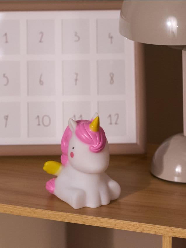 Sinsay - Lumină de noapte LED pentru copii în formă de unicorn - alb