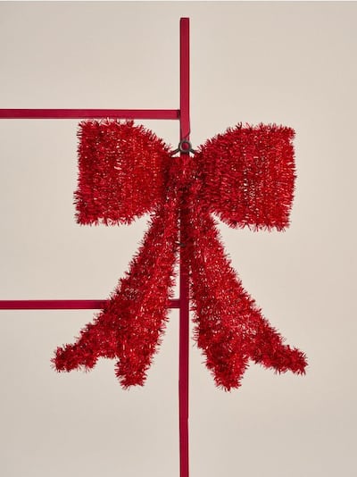 Dekoracja świąteczna w kształcie kokardy