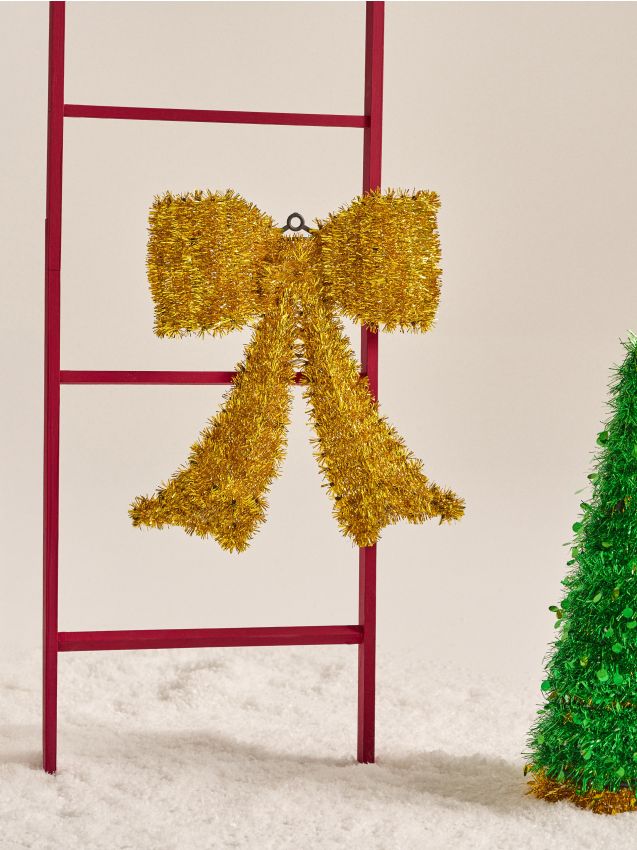 Sinsay - Vianočná dekorácia v tvare mašle - zlatá