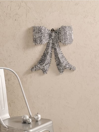 Vánoční dekorace ve tvaru mašle