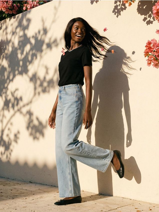 Sinsay - Tricou din bumbac basic - negru