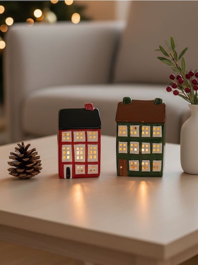 Різдвяні свічники, набір з 2