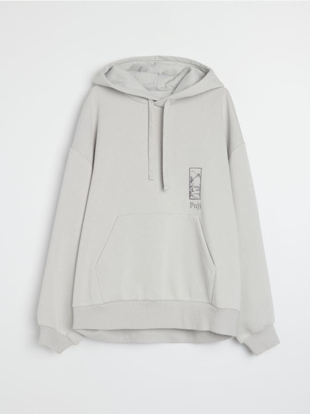 Sinsay - Základný hoodie - telová