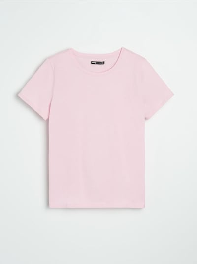 Памучна тениска basic стил