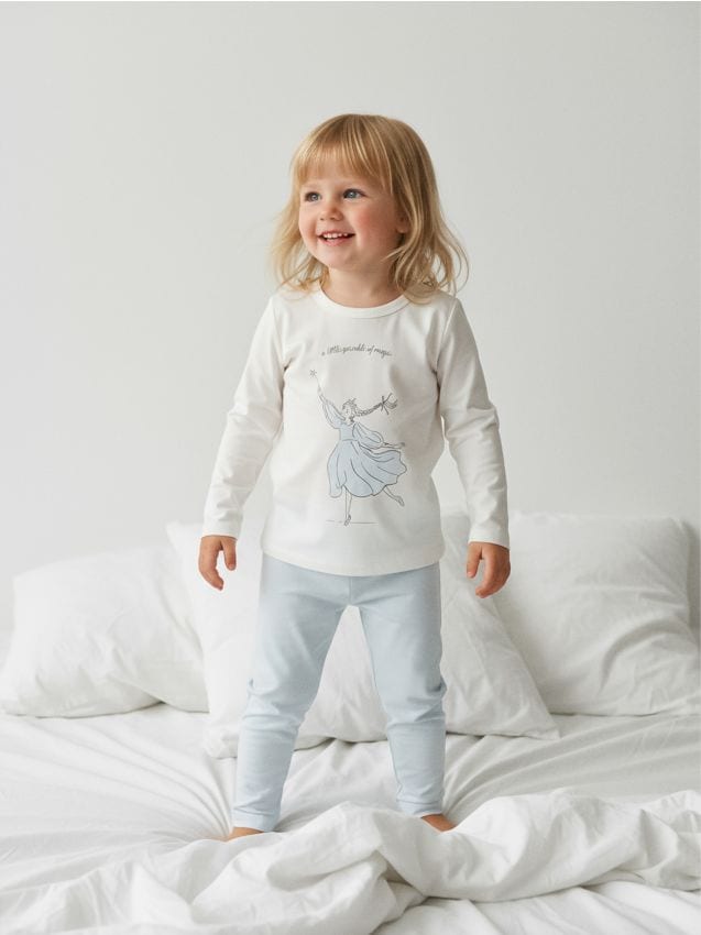 Sinsay - Dvojdielne pyžamo - krémová