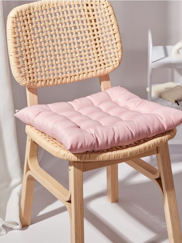 Sinsay - Pernă pentru scaun - roz-pastel