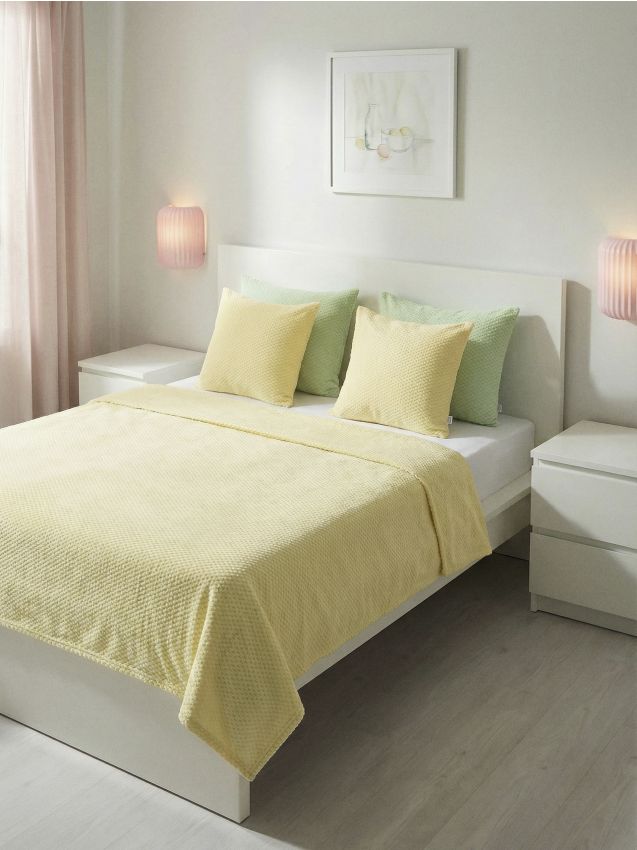 Sinsay - Cuvertură - galben-pal