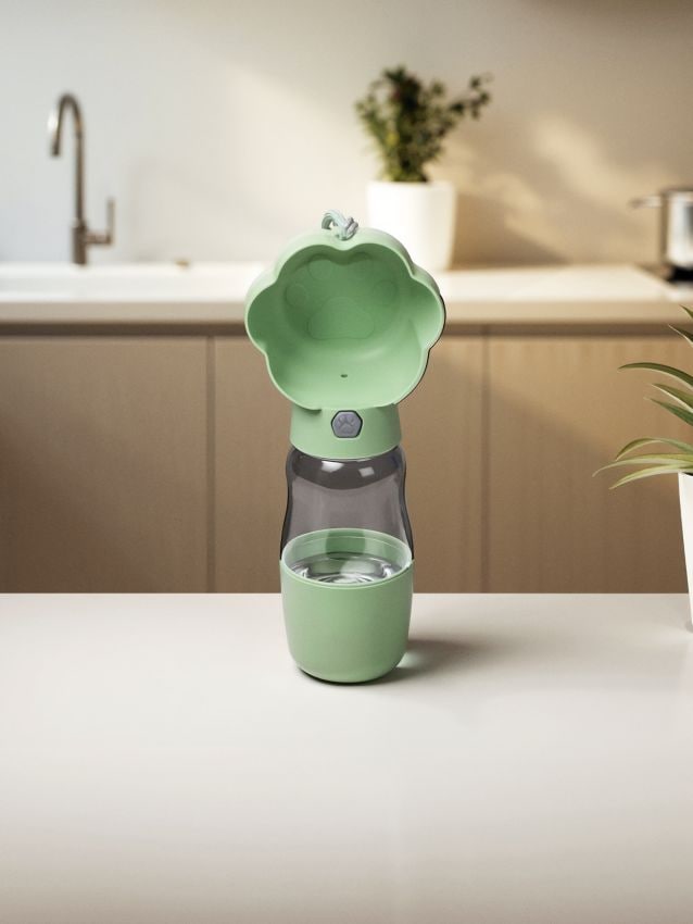 Sinsay - Sticlă de apă pentru câine - verde-mentă