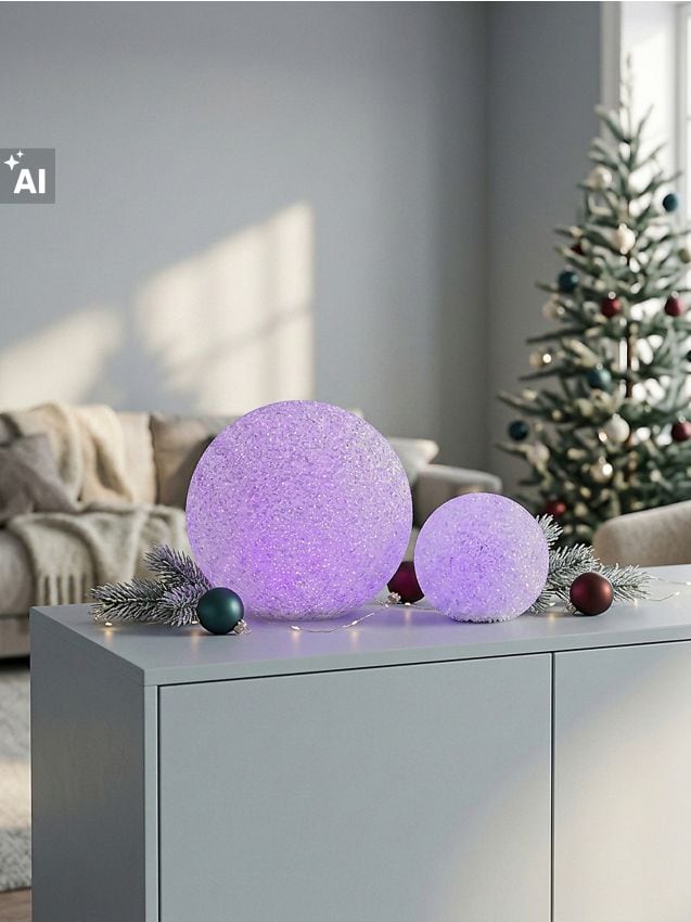 Sinsay - Apaļu RGB LED galda