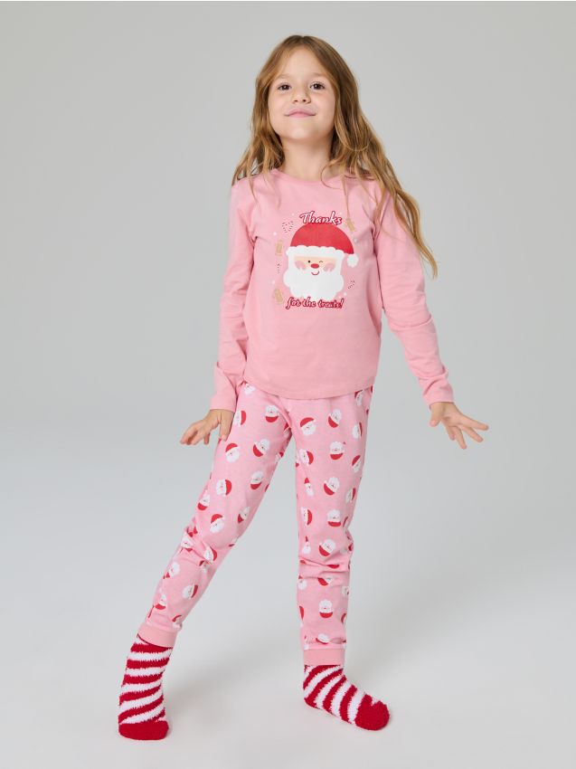Pink 2 Pack Assorted Sleepsuits Pale Pink main image 1