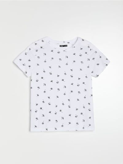 Ohlapna majica s potiskom