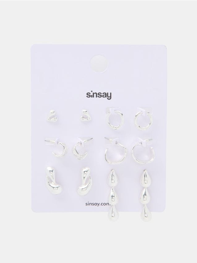 Kõrvarõngad, 6 paari - SINSAY