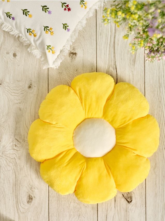 Sinsay - Perne în formă de floare - galben