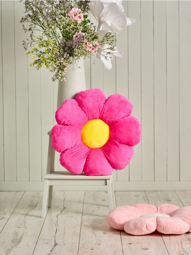 Sinsay - Perne în formă de floare - roz-fuchsia