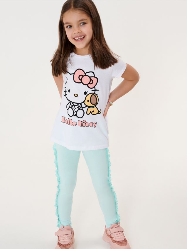 Hello Kitty T-shirt Color salmon - SINSAY - 8811E-25X