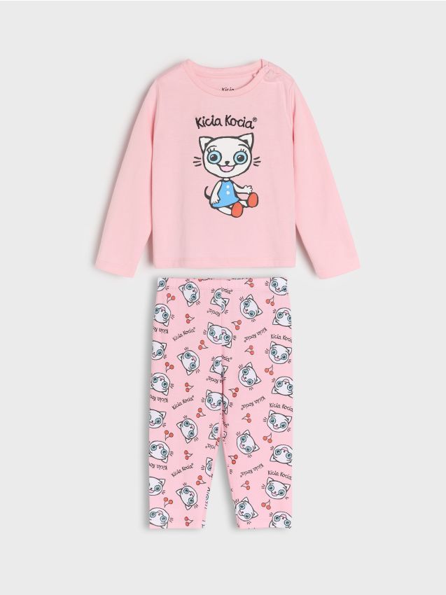 Zweiteiliges Pyjama-Set Kitty Kotty - SINSAY