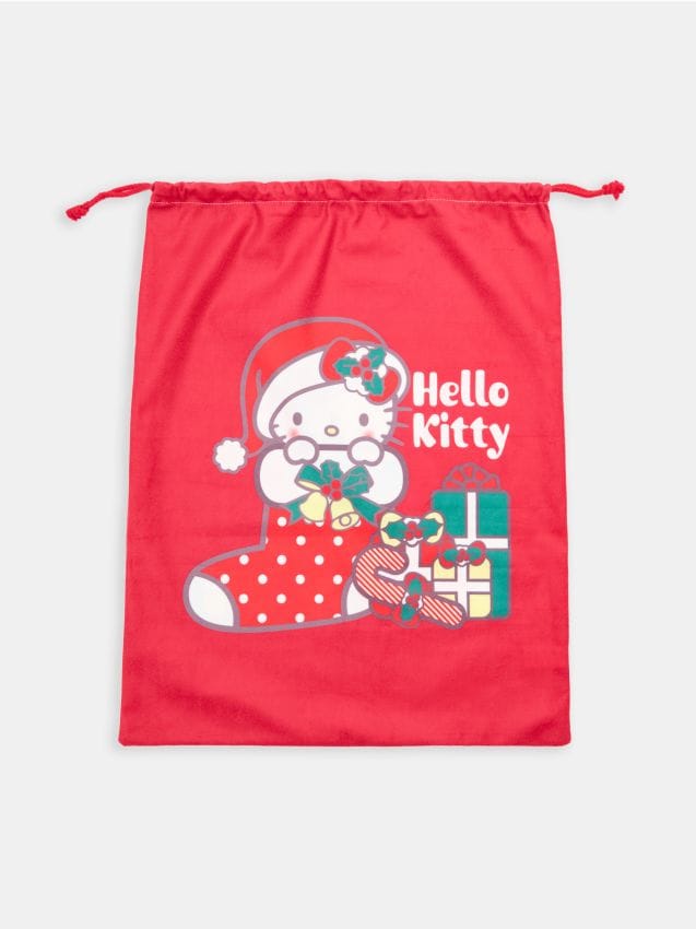 Sinsay - Darčeková taška Hello Kitty - škoricovo červená