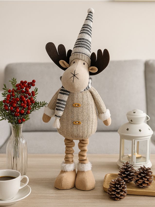 Sinsay - Vianočná dekorácia v tvare soba - biela