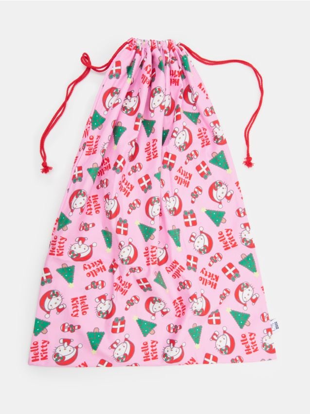 Sinsay - Textilná darčeková taška Hello Kitty - ružová