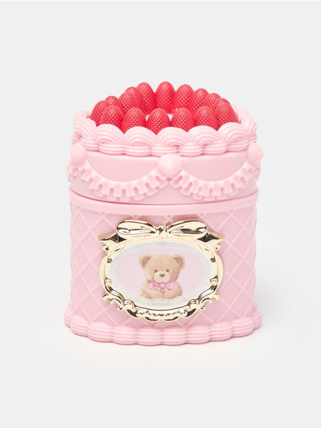 Sinsay - Balsam de buze în ambalaj decorativ - roz-pastel