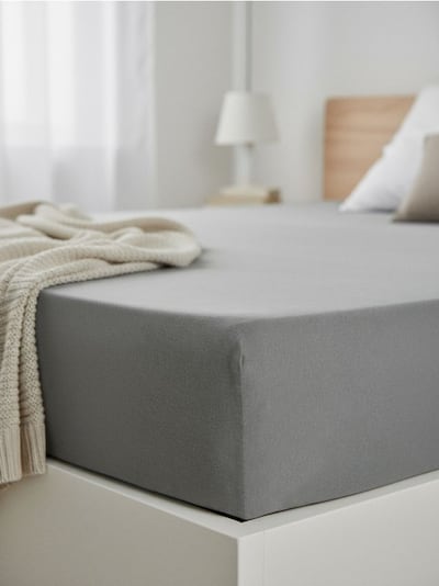 Pamučni čaršaf s rastezljivom gumicom