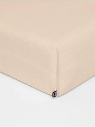 Bavlnené jersey posteľné prestieradlo s elastickou gumou