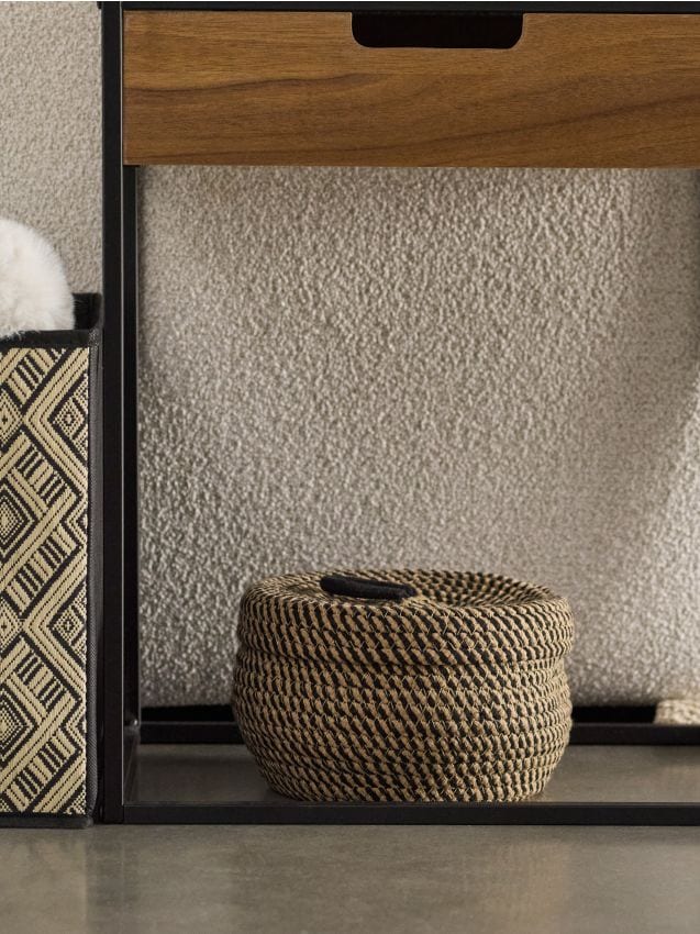 Sinsay - Úložný kôš s vekom - viacfarebná